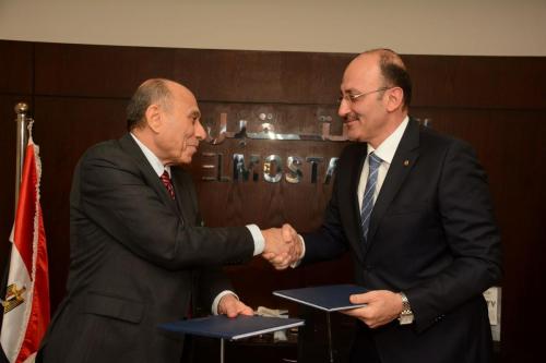 Signing Contract With Beta Egypt