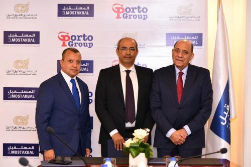 El Mostakbal, Porto Group & AAIB Escrow Account Contract Signing