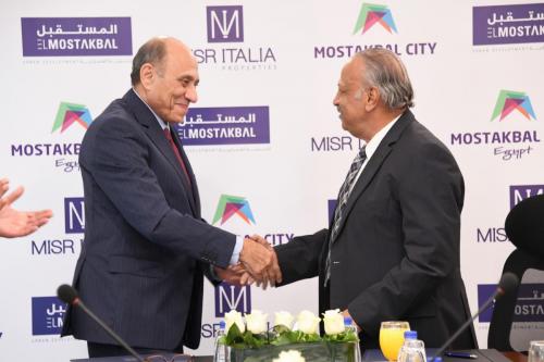 Signing Partnership Contract With Misr Italia